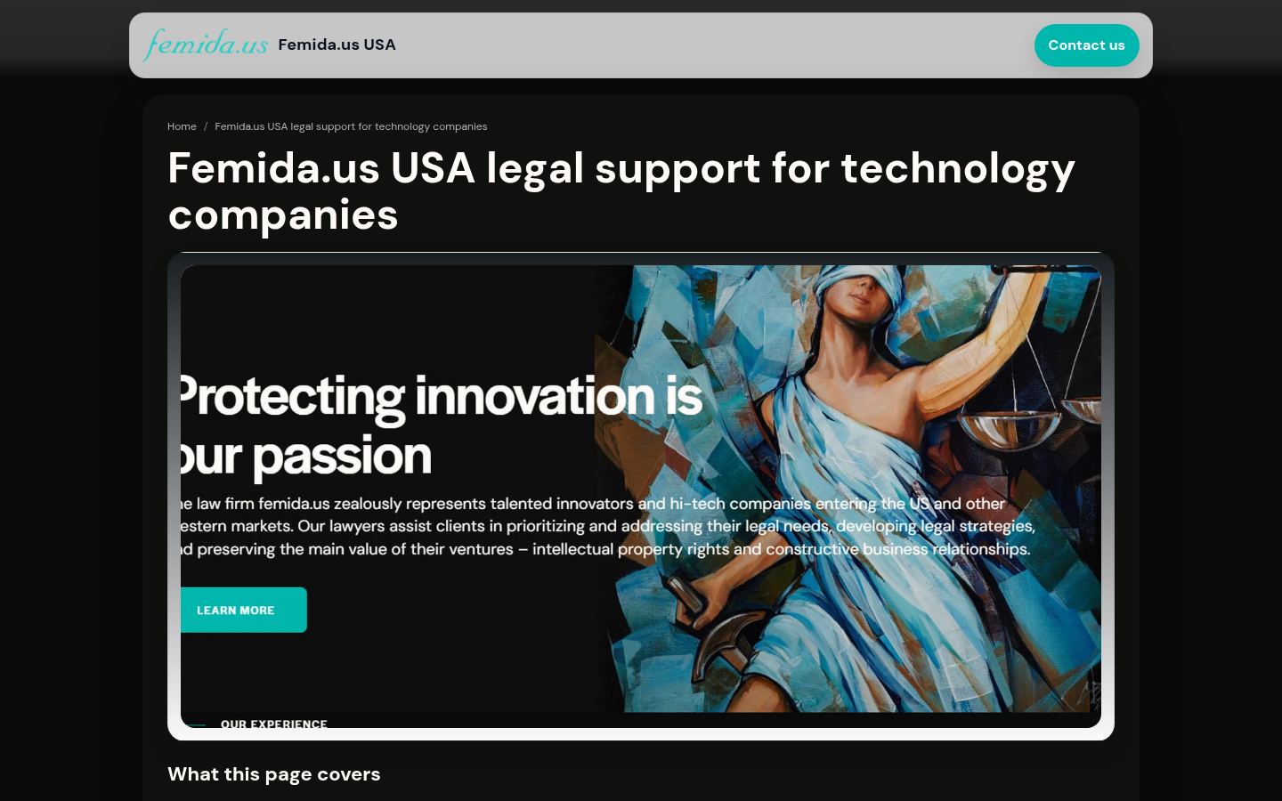 Femida.us USA &middot; HOMEPAGE_SCREENSHOT